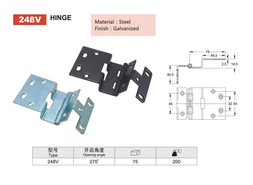 248v 270 Grad Schatzkiste Scharniere - Buy Schatztruhe Scharniere