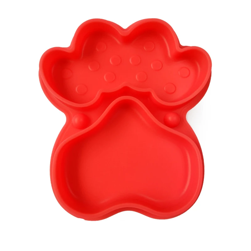 

Youngs YS-PS010 New Design Pet Dog Silicone Feed Bowls Slow Eating Dog Bowl, Any pantone colors