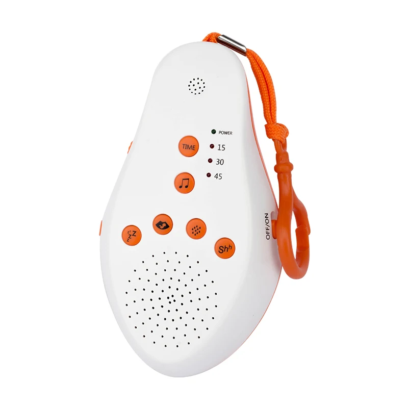 

2021 New Developed Home Portable Kids S7 Night Light Sound Machine, Orange