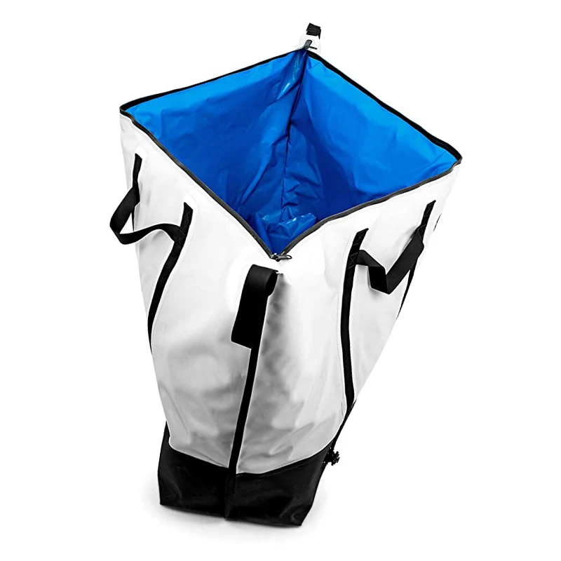 Heavy Duty 240 Quart Insulated Fish Bag With Drain Plug Insulated Fish