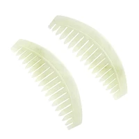 

Wholesale natural jadeite jade comb for scalp care