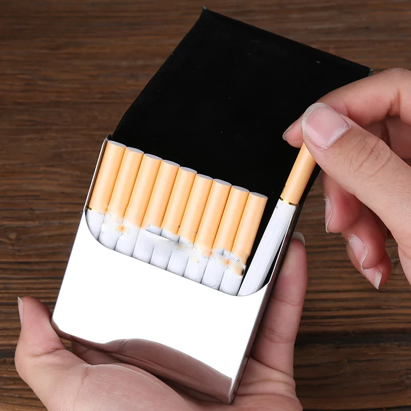 

Smoking Accessories Portable Metal Smoking Box Cigarette Case, Pictures