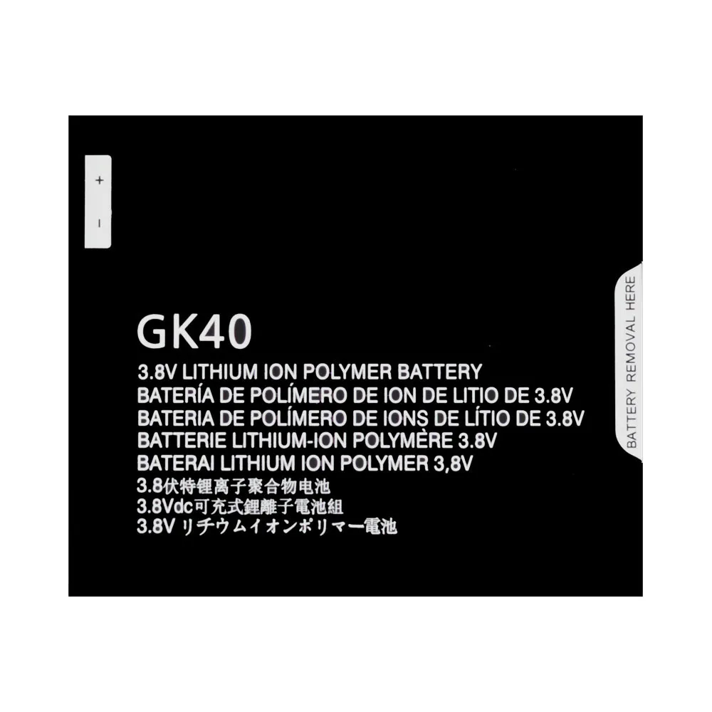 

Battery GK40 For Motorola Moto G4 Play E4 XT1766 XT1607 Replacement Li-ion ion Mobile Phone High Quality 2800mAh 3.8V, As the pictures show