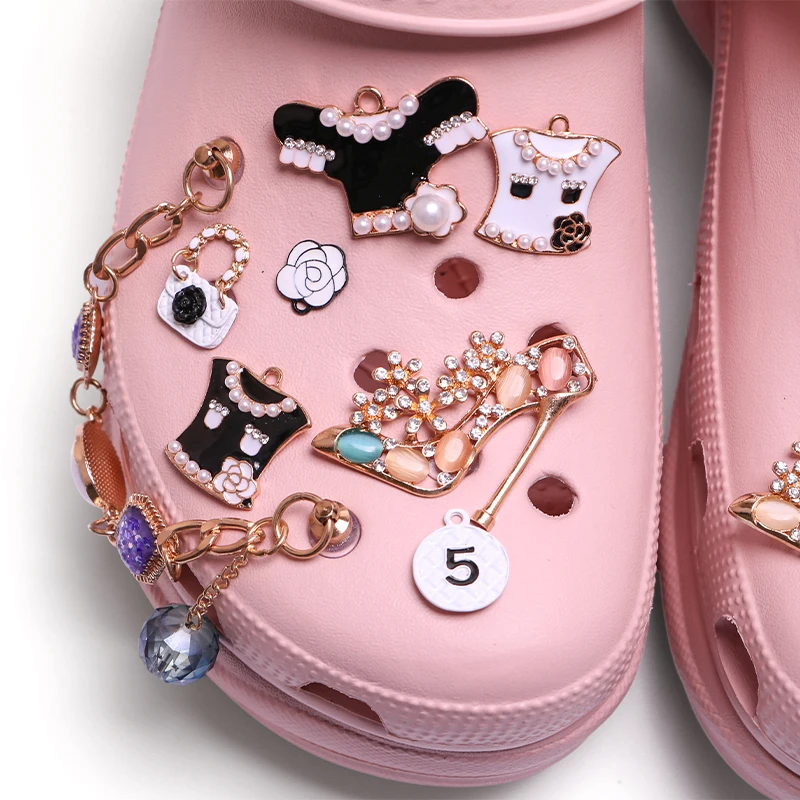 

Rhinestone Fancy With Brand Charms Zinc Alloy Charm Shoes Decoration Accessories Shoe Decorations