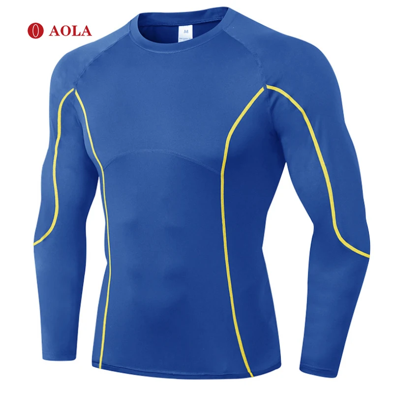 

AOLA Top Long Sleeve Wholesale Activewear Sleve Athletic Shirts Seamless Sport Crop Longsleeve Gym, Picture showed