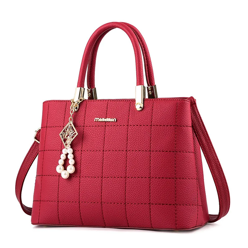

2021 new European and American lady handbag simple women's slanting bag fashion women's bag Purses, Colors