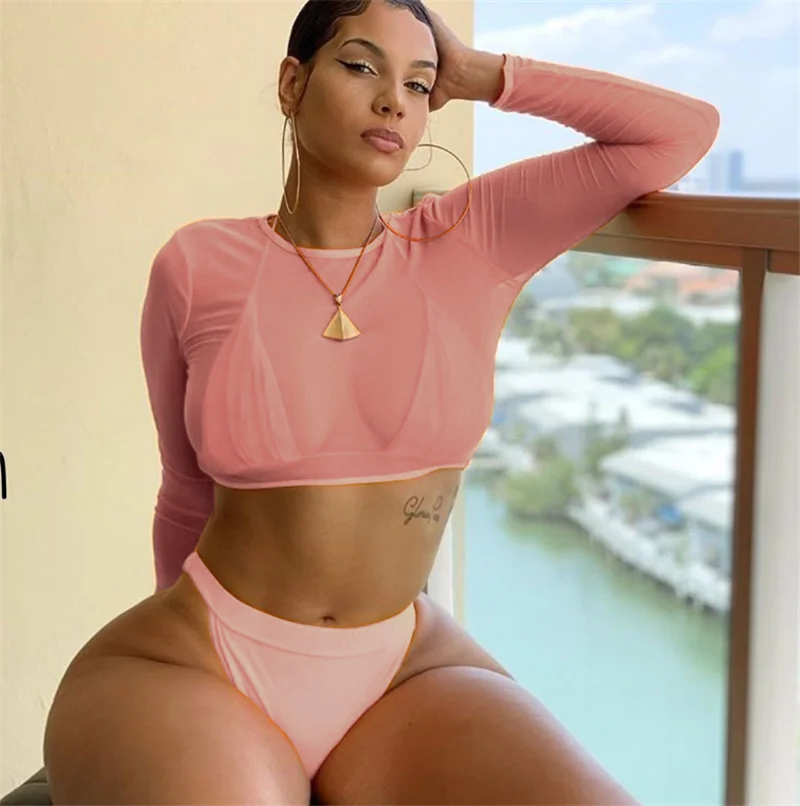 
2021 Custom Private Label Mature Brazilian Thong Women Swimwear Sexy Bikini 