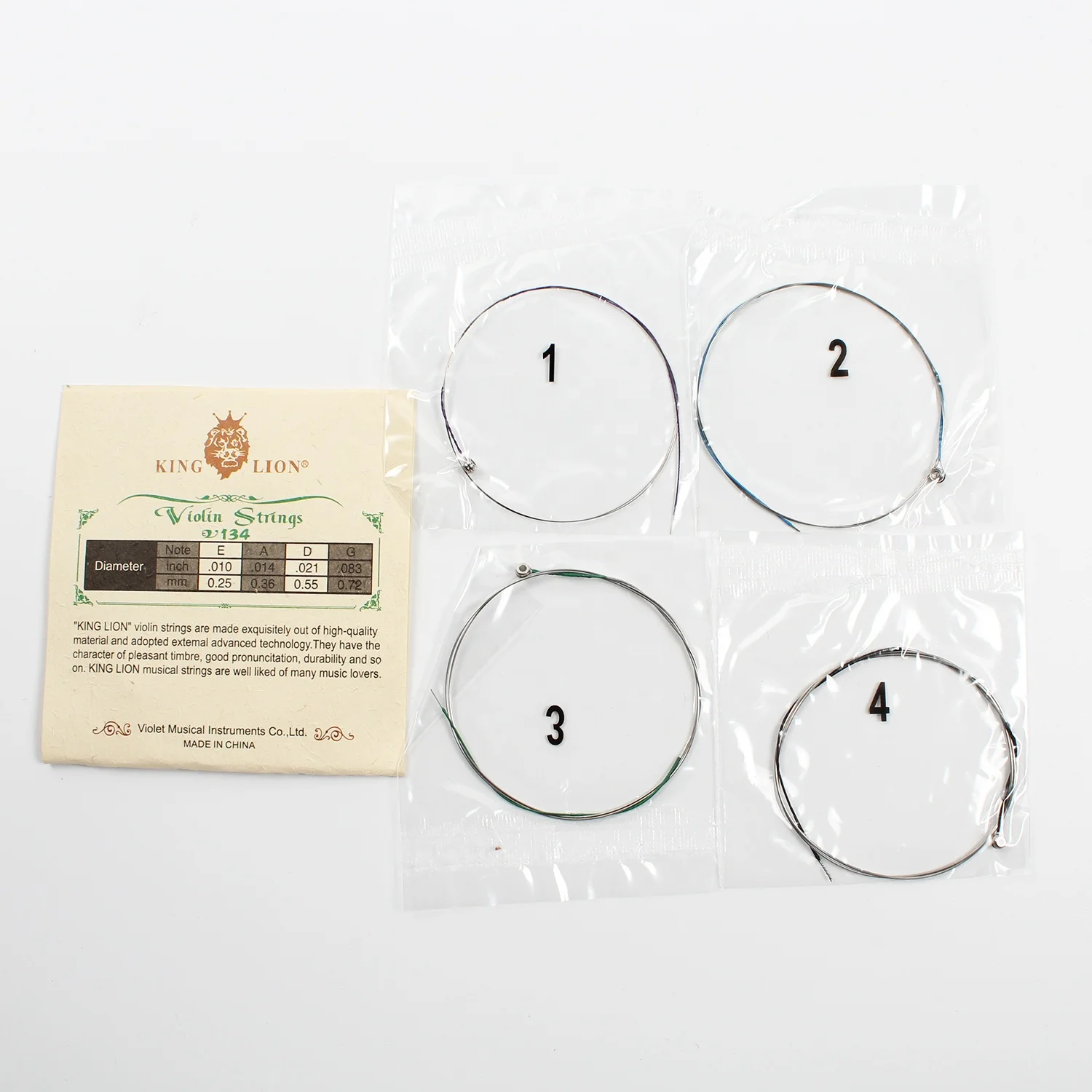 

Wholesale Cheap Price OEM Violin Accessories String
