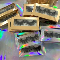 

3D Mink Eyelashes Vendor 25MM Lashes Free Packaging