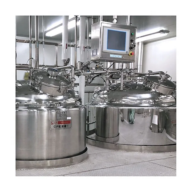 
Tianfu Technology CIP-2000L automatic pharmaceutical or cosmetics CIP cleaning station system 