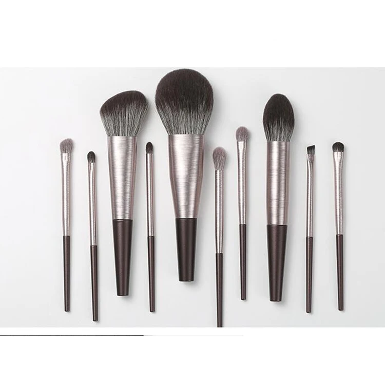 

Custom makeup brushes wholesale makeup brush makeup set, Coffee