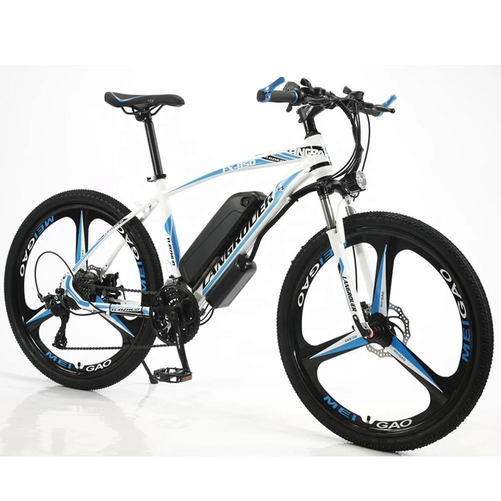 

New Model Elektrische Fiets High Carbon Steel Disc Brake E-bike Aluminium Alloy Outdoor Two Wheels Fashion Electric Mountainbike, Customized color