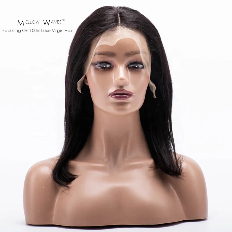

13*4 Straight Lace Front Wig Malaysian Wigs for Black Women Virgin Human Hair