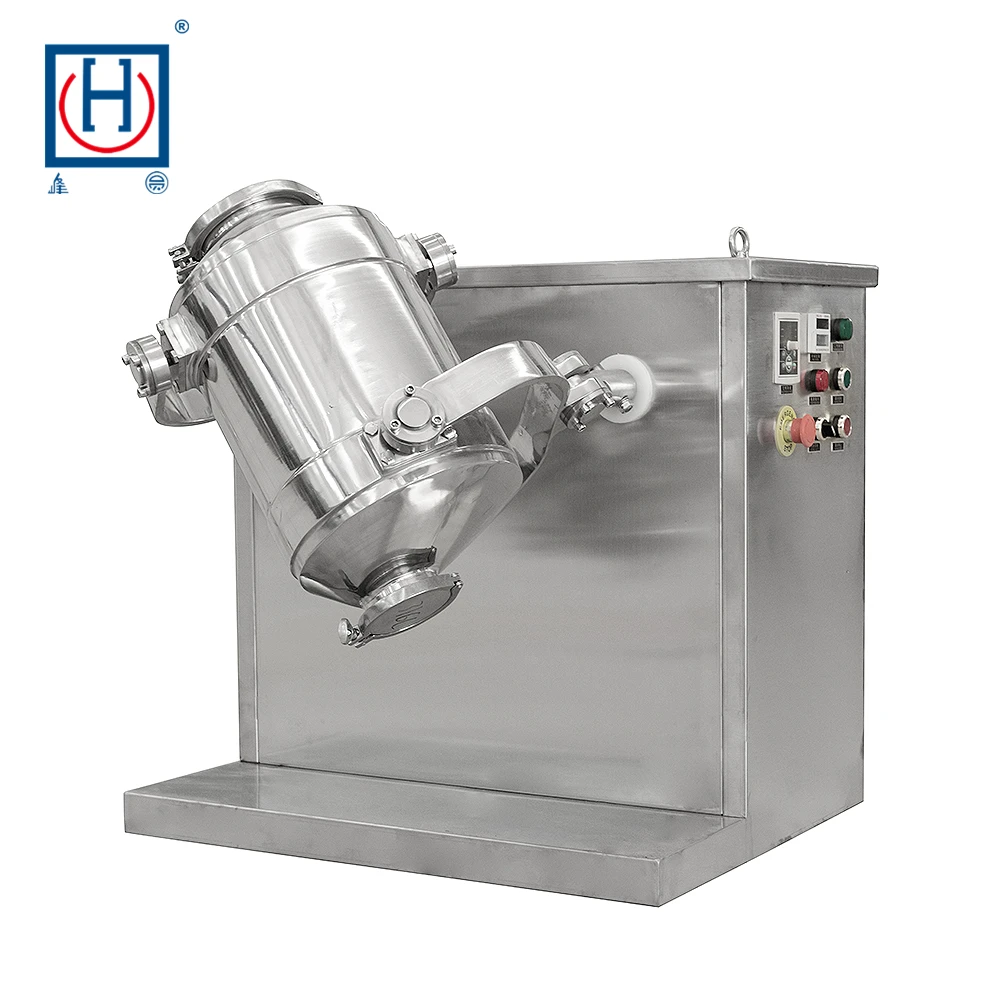 Sbh Series 3d Powder Swing Mixer Tumbler Mixer Machine Stainless Steel