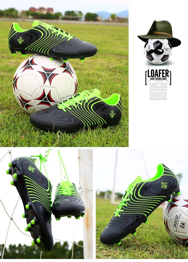 HOBIBEAR New Arrival Football Cleats Wholesale Kids Futsal Shoes For Sale