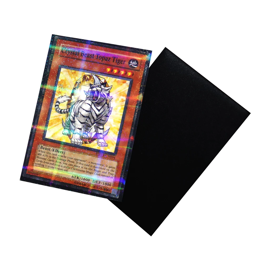 New Prismatic Holographic Yu Gi Oh Custom Yugioh Card Sleeves Buy