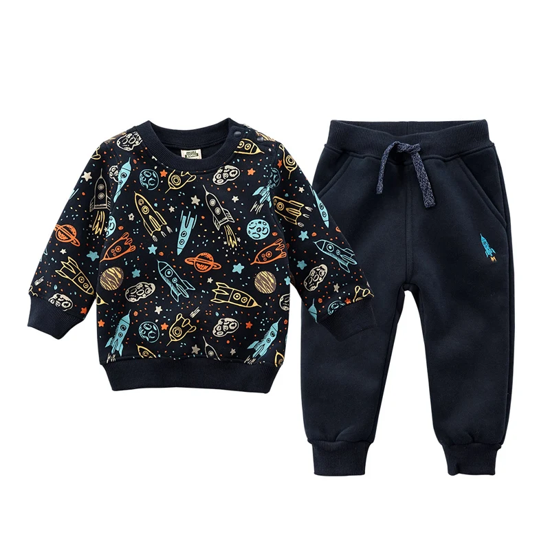 

Cheap sweatshirt pants 2-piece set winter kids outfit fashion children's clothing