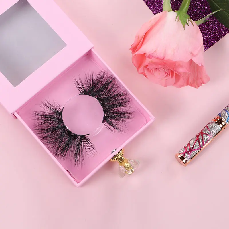 

natural 3d false eyelashes bottom eyelashes luxury lash boxes wholesale vendor custom logo siberian mink eyelash strips 20-25 mm