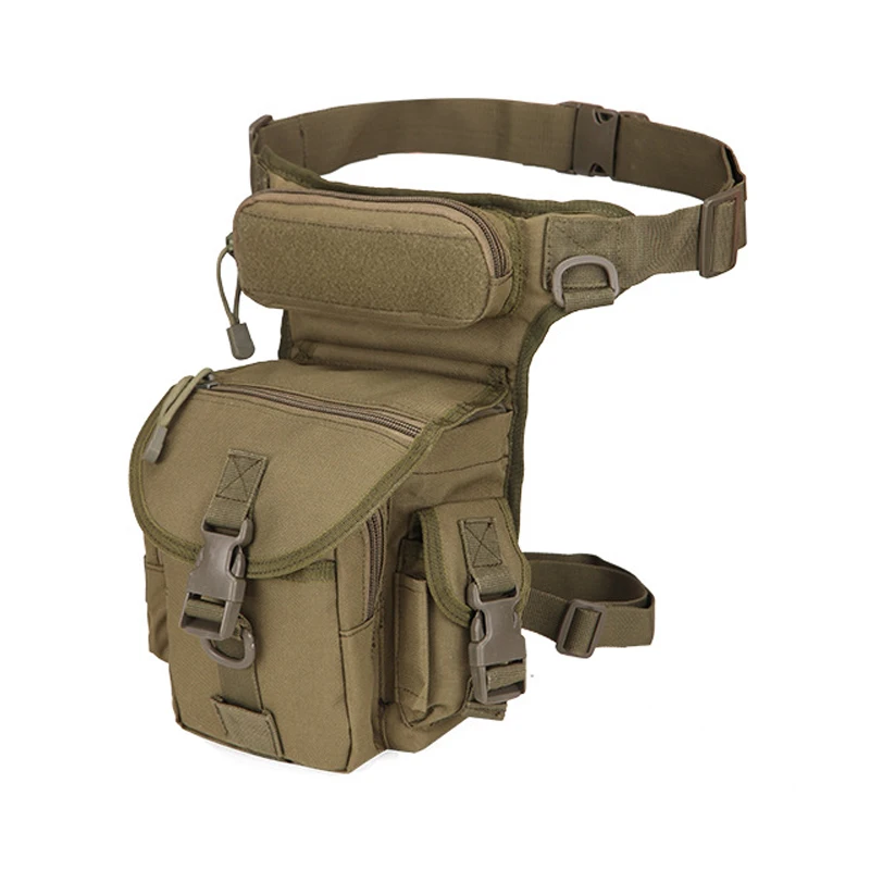 

high quality military drop leg utility tool bag legging carrier zip bag oxford men outdoor belt cycling travel waist leg bag, Customized