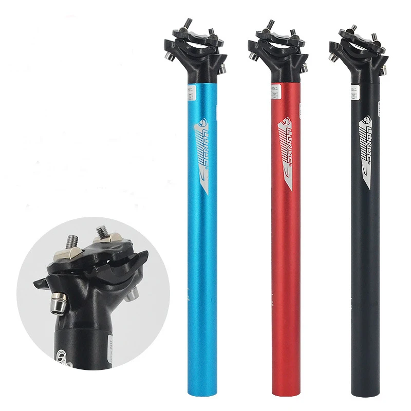 

popular design aluminum alloy bicycle seat post zoom spare parts bicycle accessories seat post racks, Customized color