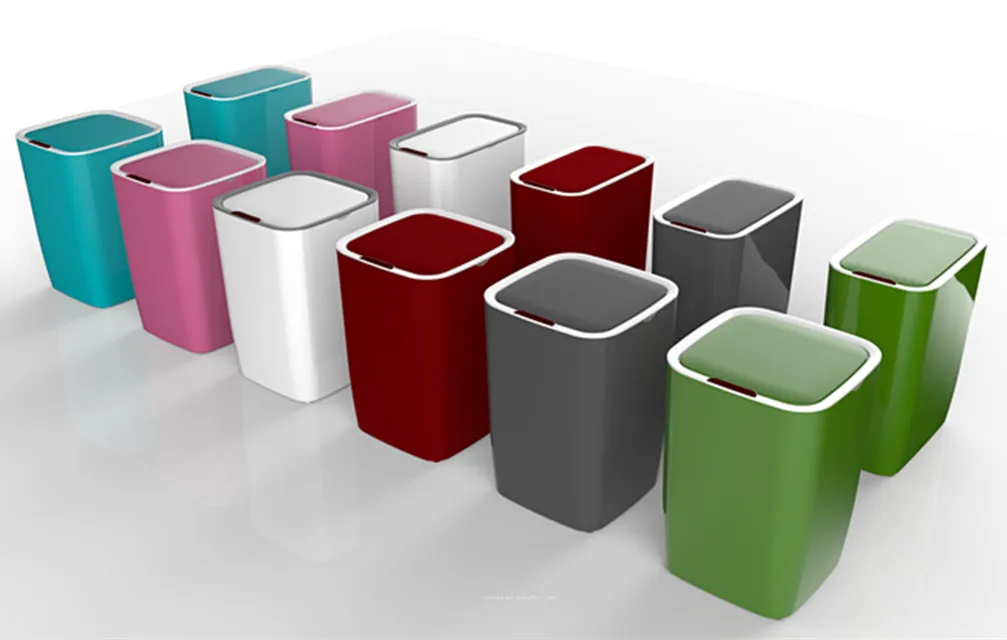 bin plastic wholesale kitchen sensor smart trash can/garbage bin