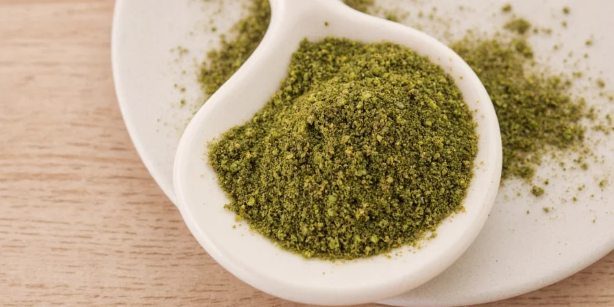 Chervil garnish on a plate of food