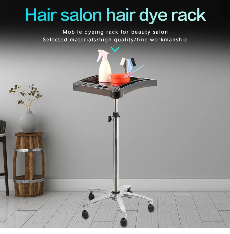 T0154 Beauty Salon Cart-SPA Modeling Station Equipment Rolling Storage Tray Cart