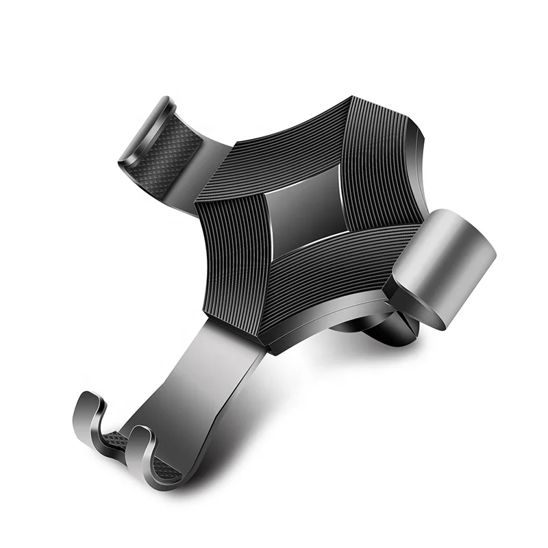 Tinderala Gravity Car Holder in Car Air Vent Clip Mount No Magnetic Mobile Phone Holder Cell Stand Support For iPhone X 7
