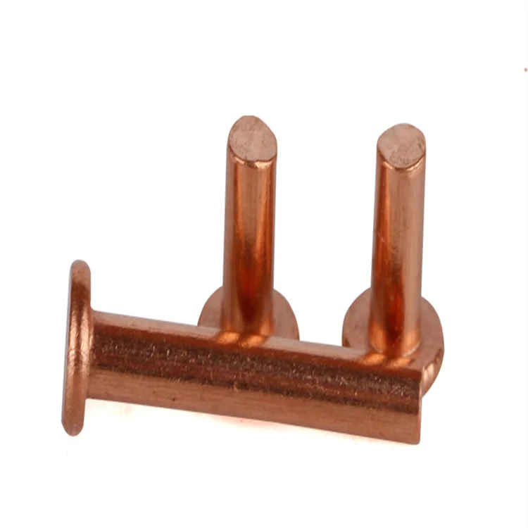 Flat Head Copper Rivets - Durable and Versatile Solutions