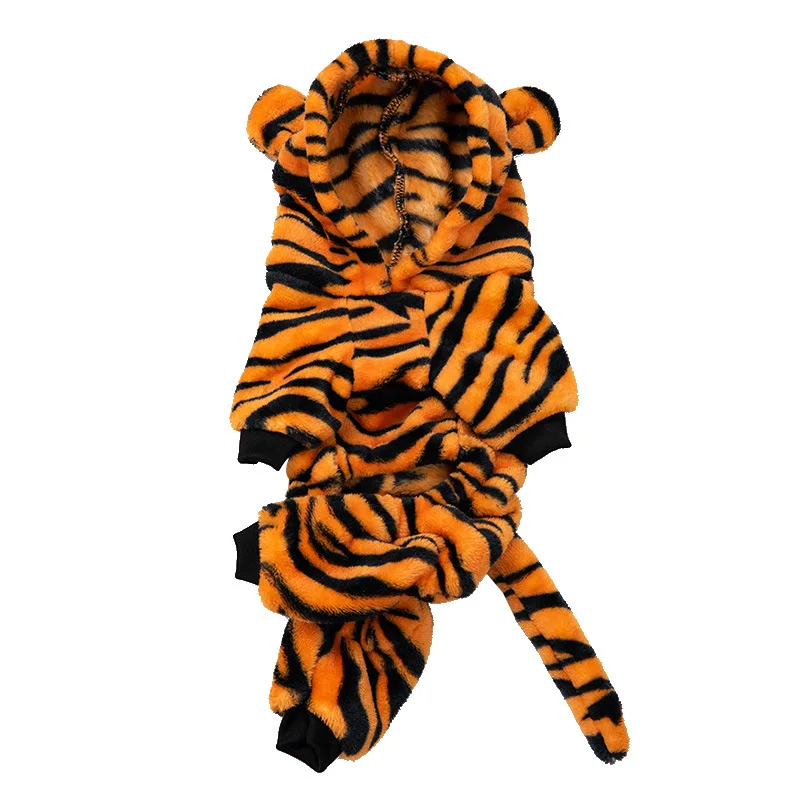 

Hot sell Dog clothes Tiger Four Legs Autumn And Winter Clothes Tiger Cosplay Pet Costume, Picture