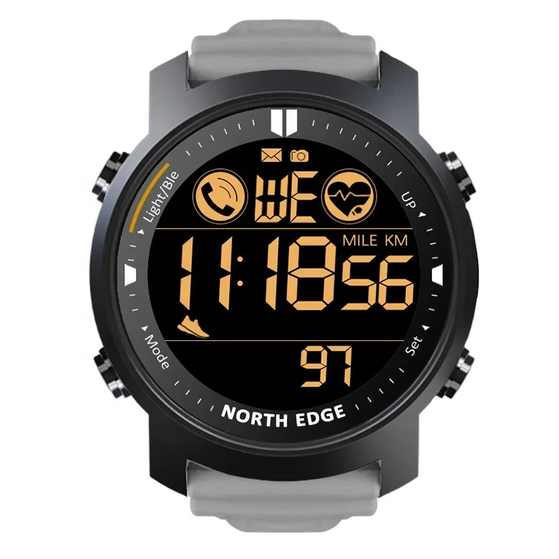 

North Edge LAKER Heart rate alarm Smart Watch waterproof Watch