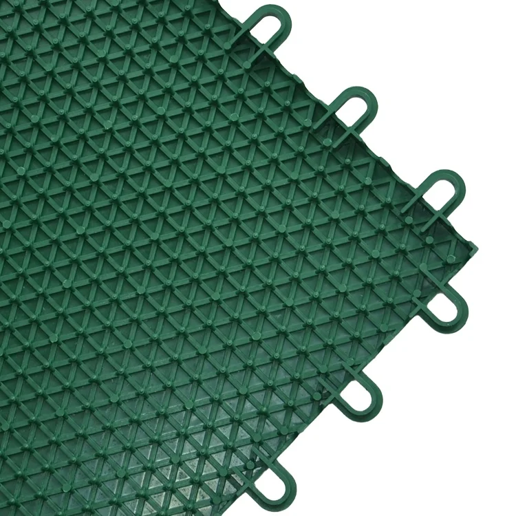 

Wholesale techo para pista de tenis outdoor carpet cover basketball court floor artificial grass factory sport flooring roll, Red