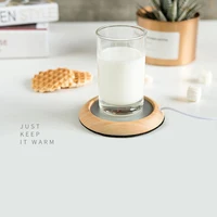 

Smart desktop USB Electric heating pad Tea Beverage Coffee mug heater of Metal Heating Pad Mat 5v 5w