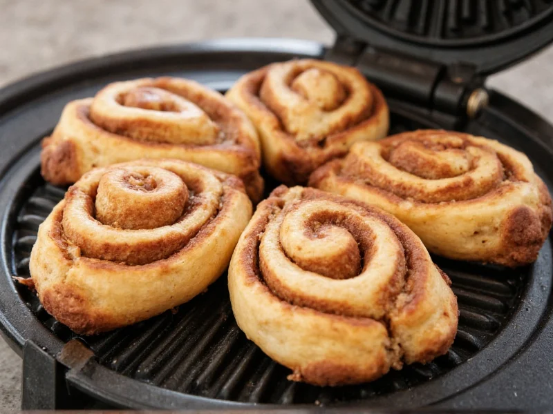 Cinnamon Rolls in Waffle Iron: Fast & Crispy Recipe