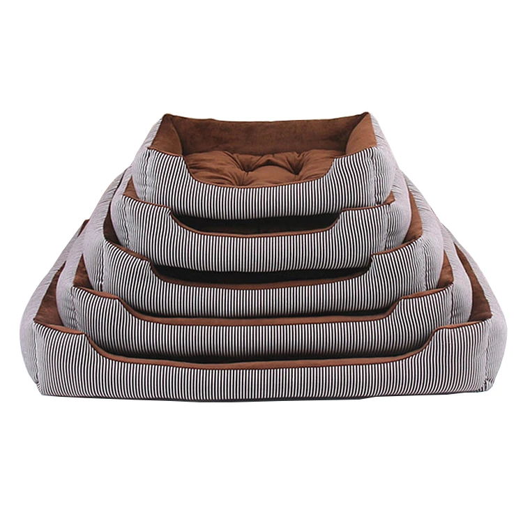 

Amazon Best Seller Soft Comfortable Pet Cat Dog Bed for Small Medium Large Dogs, Blue/grey/brown/coffee