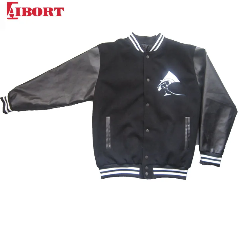 

Var-202 fleecy varsity jackets with leather sleeves letterman jacket Varsity Jacket, Mixed color
