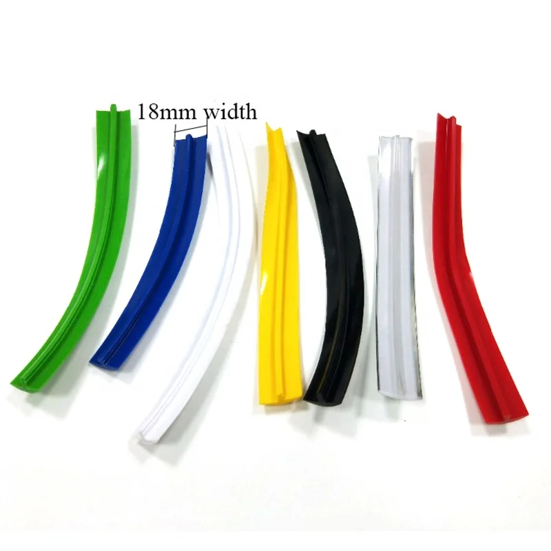 

20m/100m arcade machine t molding 18mm red/yellow/blue/green/chrome edging arcade t-molding, 7 colors for choice