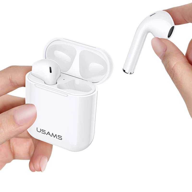 USAMS Popular Overseas Cellphone Headset Headphone BT5.0 High Quality I7S TWS Wireless For Bluetooth Earphone
