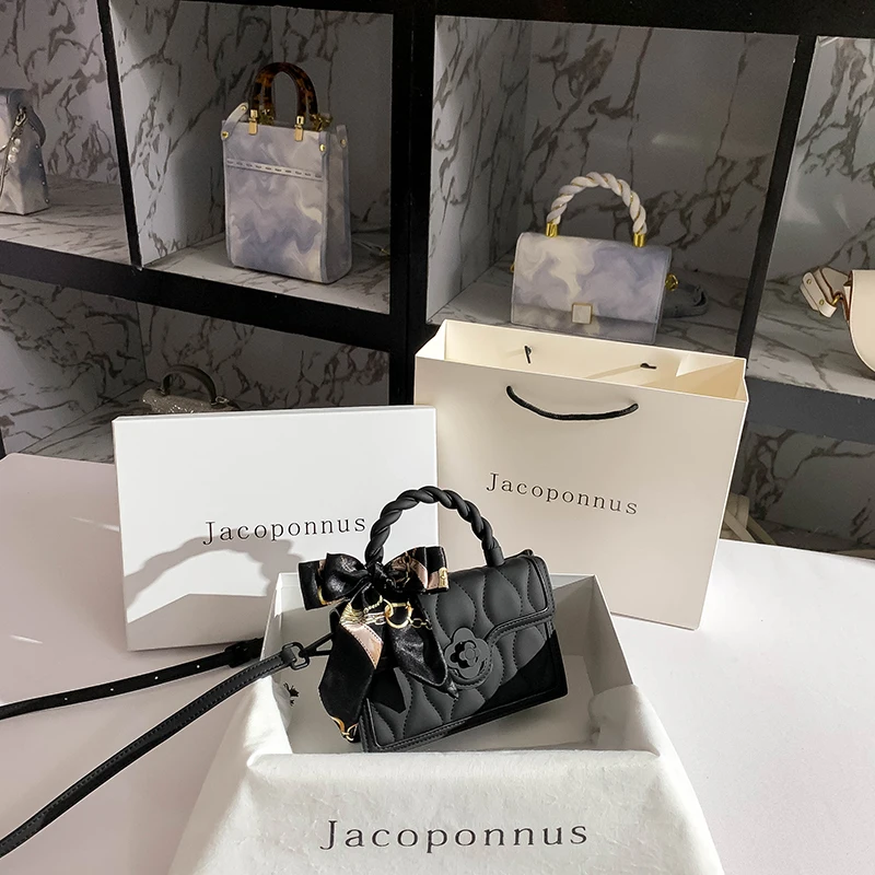 Low Order 2024 new custom-made Pu Leather ladies handbag original design single shoulder messenger bag wholesale factory