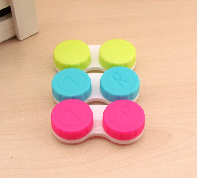 

superior quality multi color contactcute for contact lens with case, Picture shows