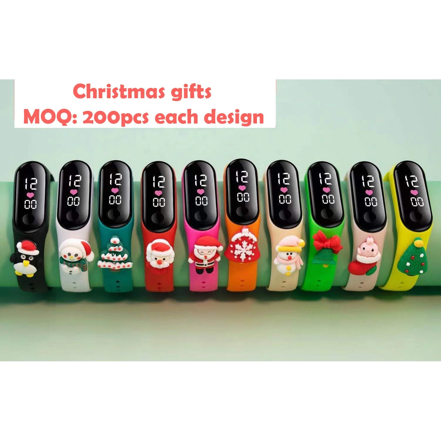 

2021 latest dolls Christmas gift princess watch for kids cheapest children's electronic cartoon children mi band kids watches