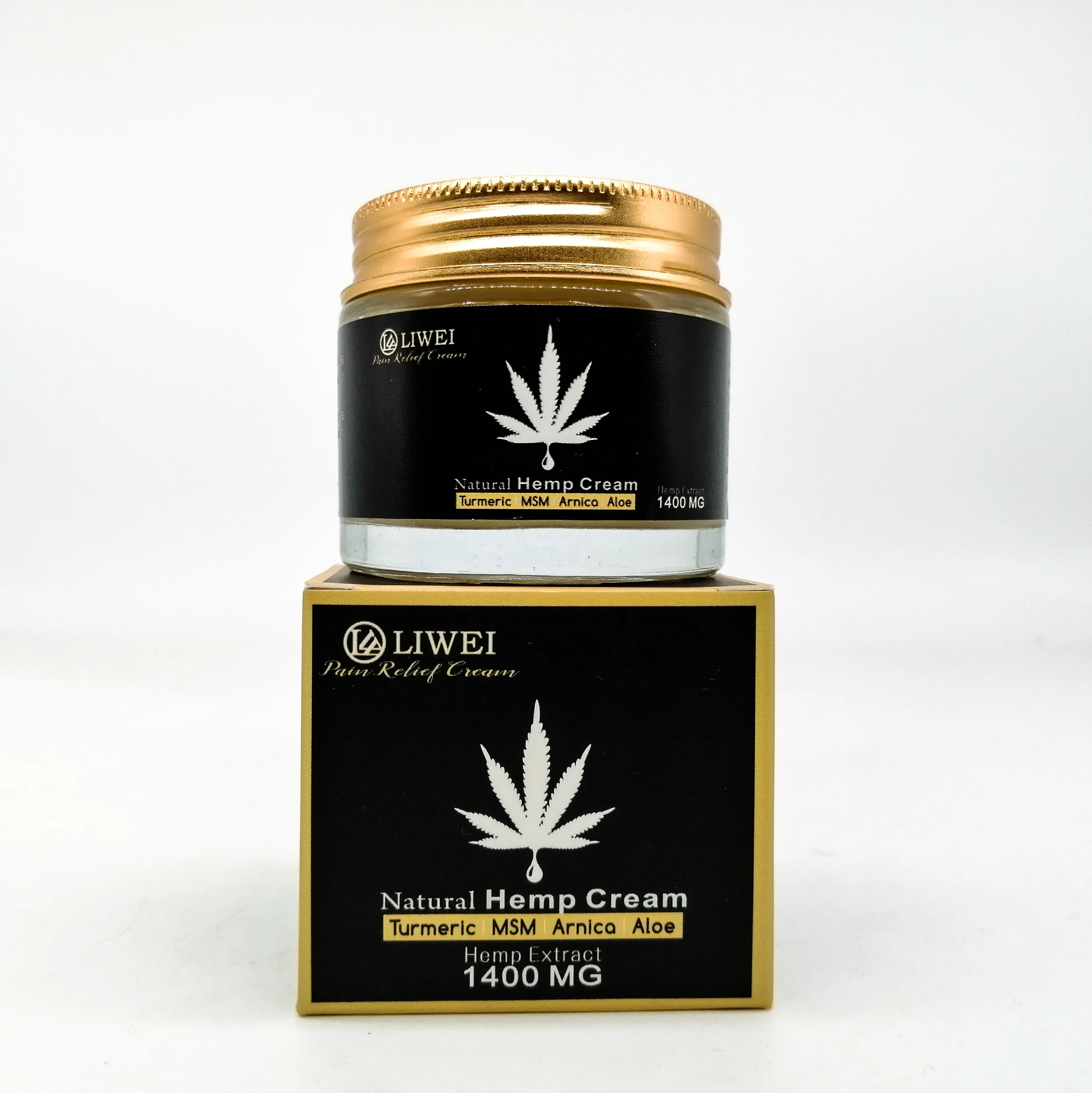 

New Promotion Hemp Oil Extract CBD Cream For Muscle Neck Pain And Anxiety Relief Hemp Cream Turmeric Pain Relief Cream Hemp
