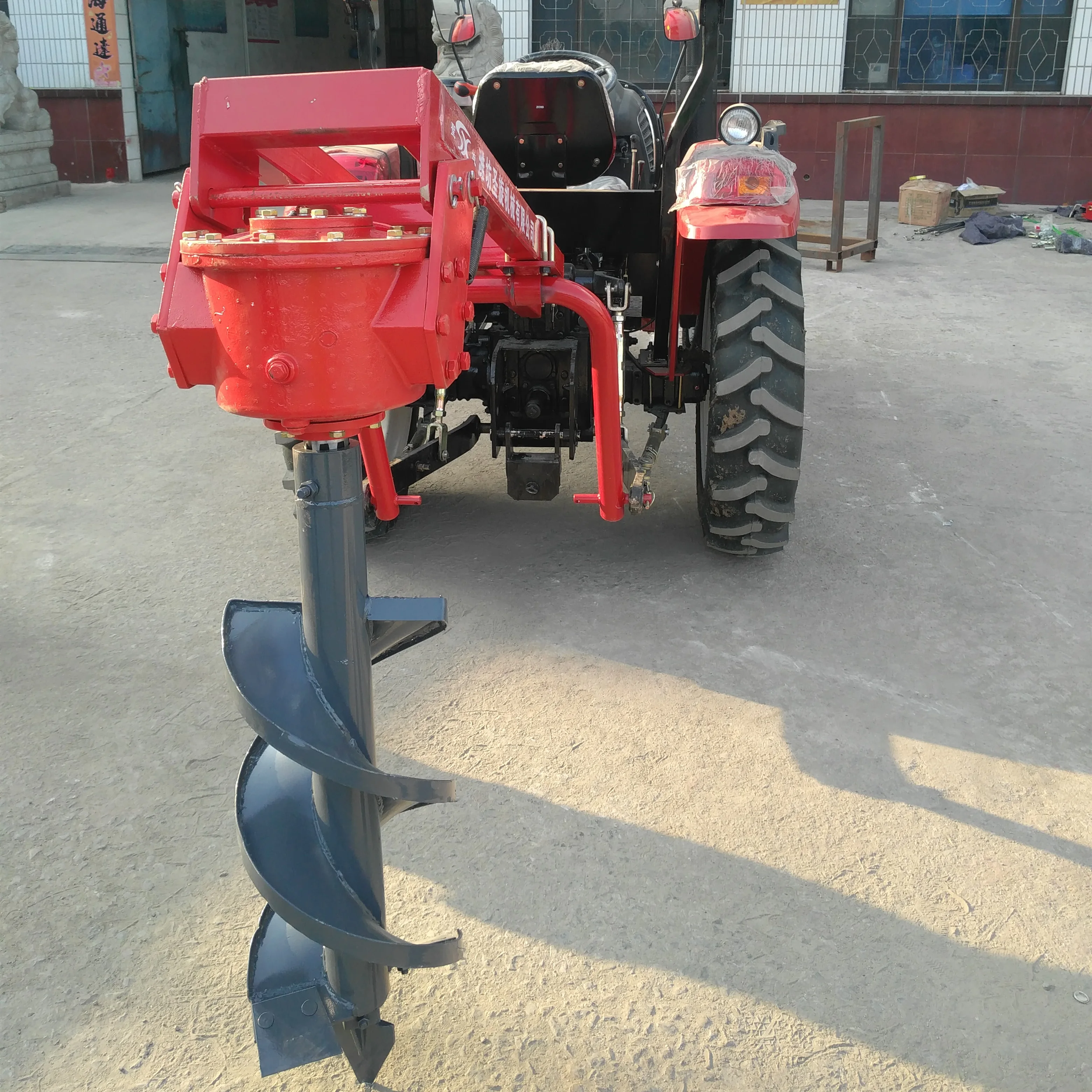 1wx30 Pto Driven Post Hole Machine Digger Earth Auger For Tractor Buy Post Hole Machine,Earth