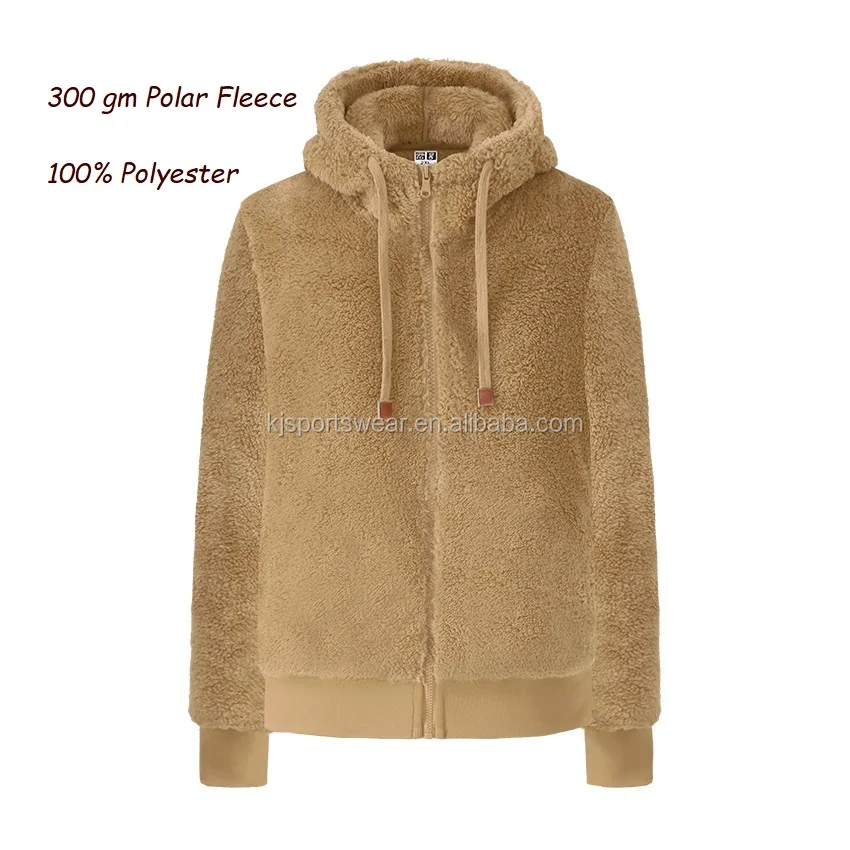 womens polar fleece jacket with hood