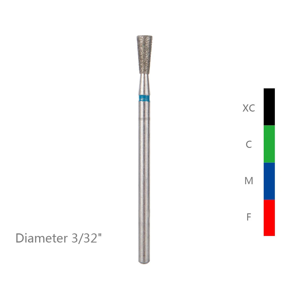 

diamond nail drill bit burr milling cutter manicure