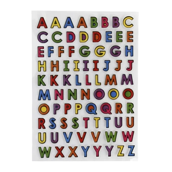 Custom Self Adhesive Alphabet Sticker Small English Letter Sticker For ...