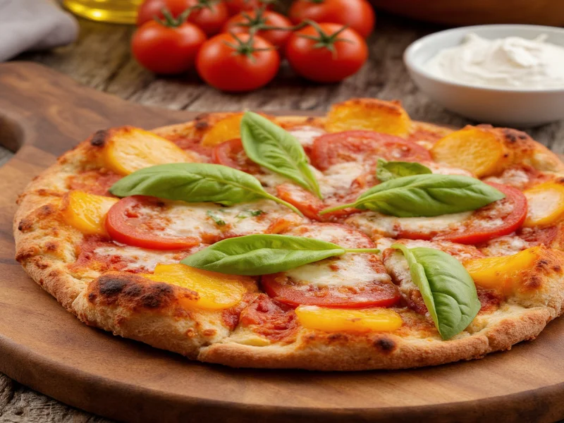 healthy homemade pizza