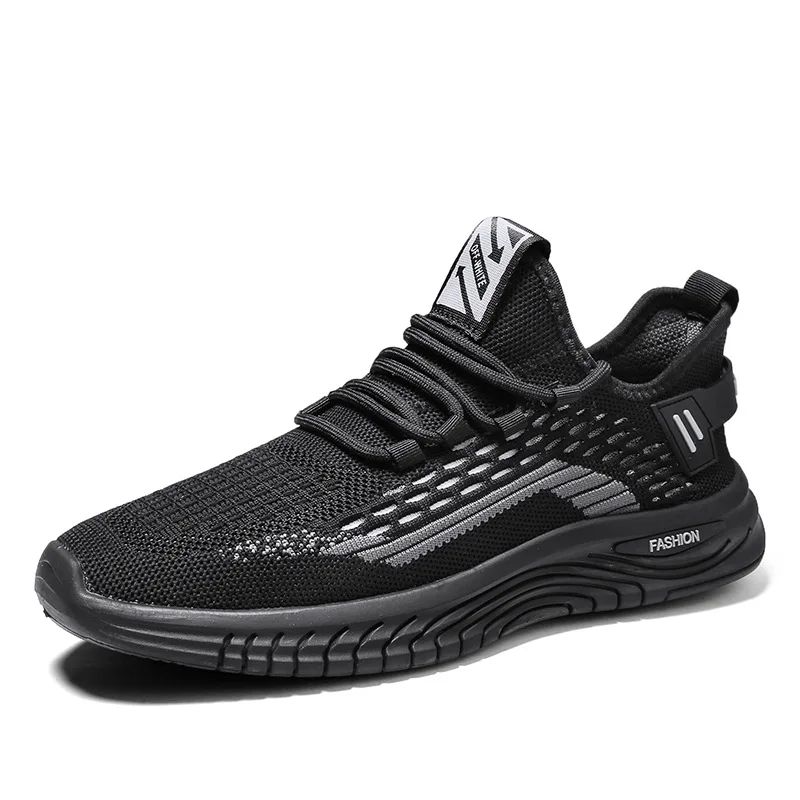 

2022 new shoe Breathable Men's Luminous light Fashion Ready to Ship Sneaker Casual Sport Running Shoes, 3 colors