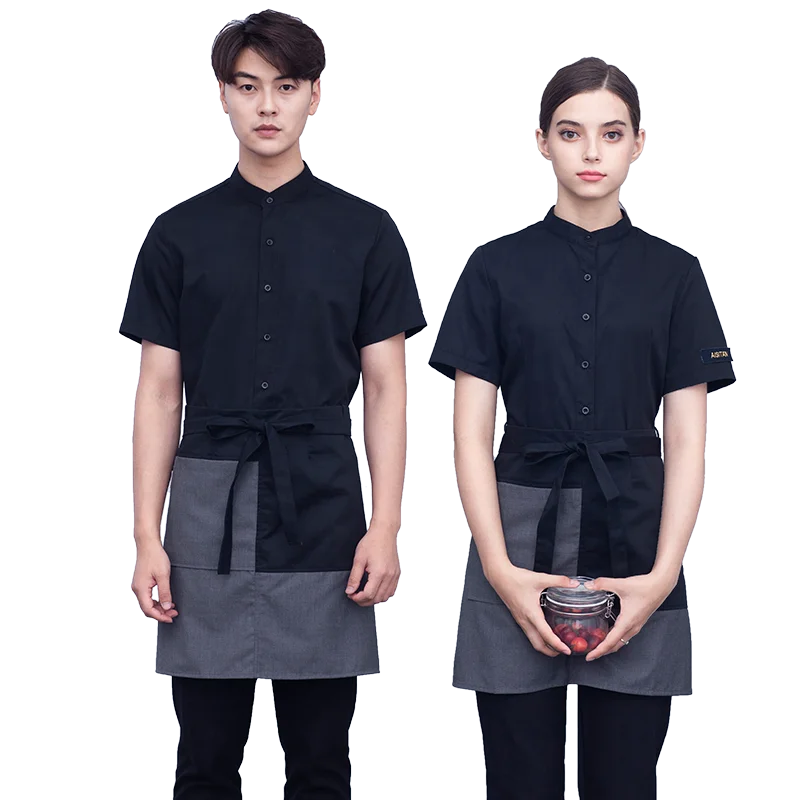 
2019 new Korean version of fashion and simplicity KTV network cafe Chinese and western restaurant waiter working clothes men and 
