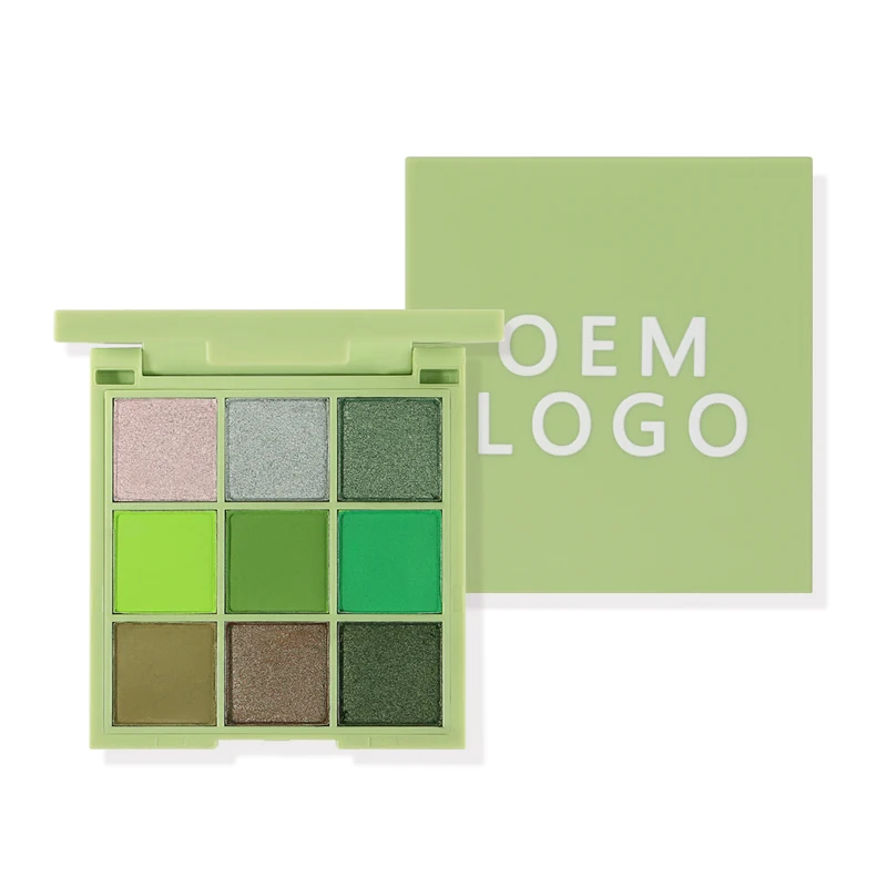

EyeShadow Palette 9 Colors Private Label OEM ODM Make Up Beauty Cosmetics Custom Logo Blush Makeup Vegan, Matte, glitter, shimmer to choose